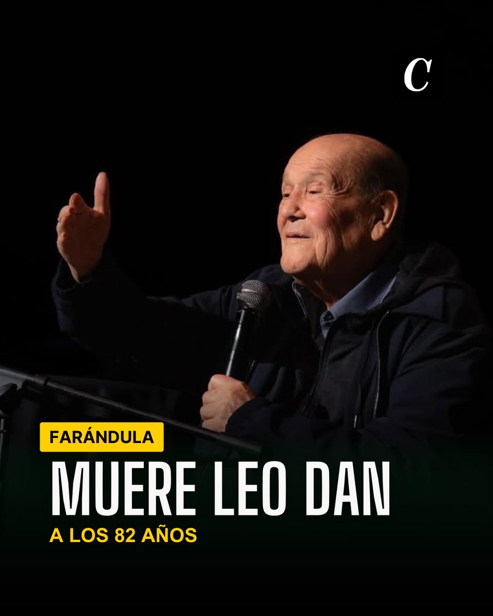 Muere Leo Dan a los 82 años 🎶🕊️

Por: Geraldo Rosales 

El cantante y compositor argentino Leo Dan falleció este miércoles 1 de enero a los 82 años. Así lo confirmaron allegados a través de las redes sociales del artista, quien fuera un querido compositor y cantante  en América