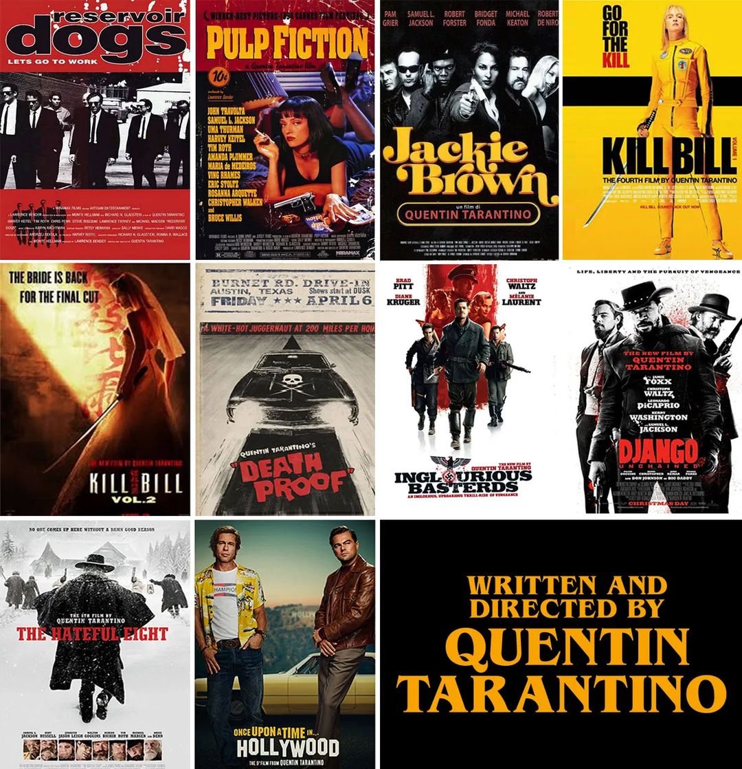 Written &amp; directed by Quentin Tarantino