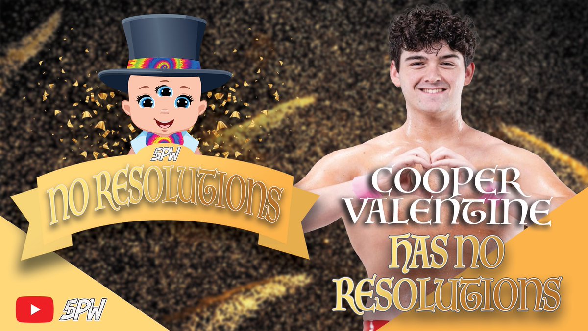 He’s the one EVERYBODY LOVES @coopvalentine_ is truly the HEART &amp; SOUL of 5DPW as he returns to avenge his loss from last show, Valentine has NO RESOLUTIONS!

5DPW Presents: NO RESOLUTIONS coming soon @youtube
