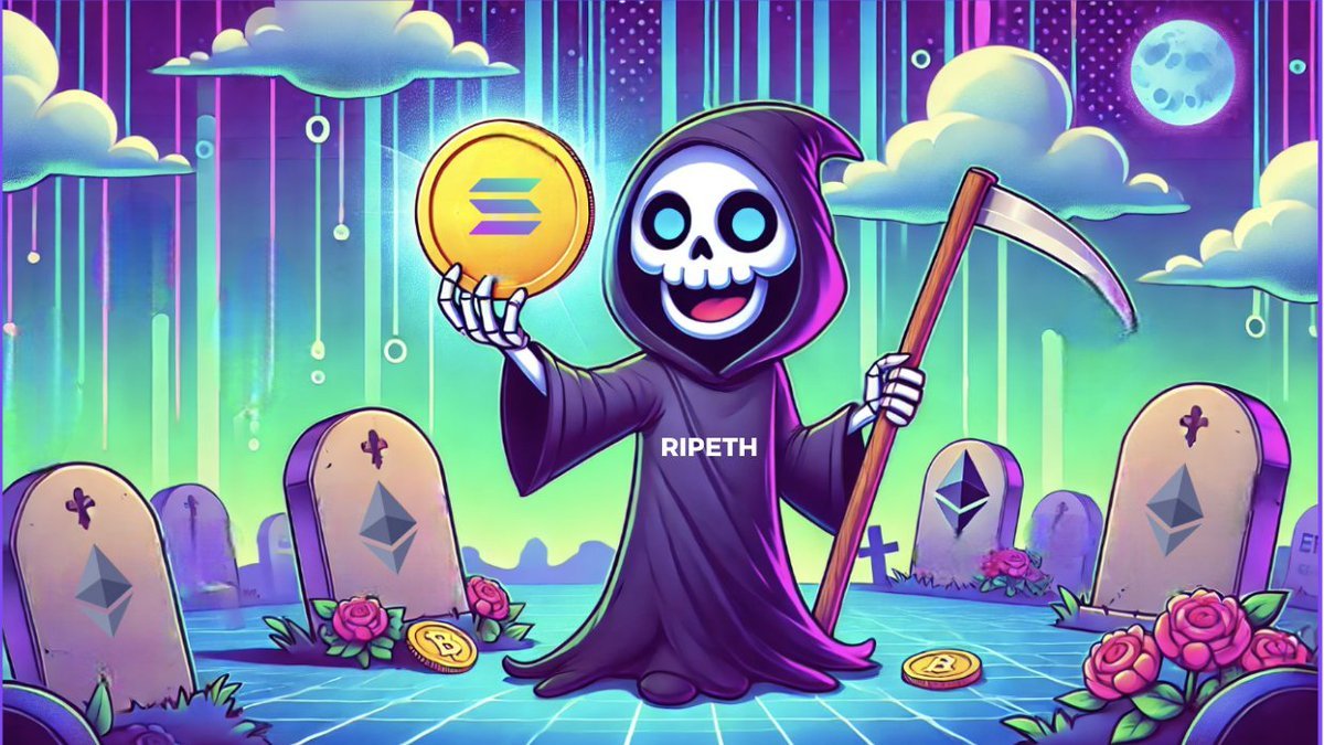ripeth_cto's tweet photo. Happy 2025 $RIPETH fam.

This is our year, we will say bye to #ETH once and for all.

$RIPETH family forever.

#BTC #RIPETH #Solana #Crypto #cryptocurrency #memecoin #MemeFi https://t.co/qTpBAQzQtl