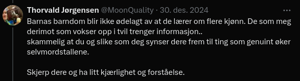 Knut_Yrvin's tweet photo. @MoonQuality @KristianGunder Barn skal lære om flere kjønn, skriver du? Det er to kjønn, mann og kvinne. Hvorfor skal skolen indoktrinere barn i følekjønn-troen? Maia Kobabe bak boka  «Gender Queer» sier den passer ungdom på +16 år. Du som voksen må slutte å dytte barn foran deg.  

https://t.co/yB9YVH5Y82 https://t.co/WqK8KJy6oJ