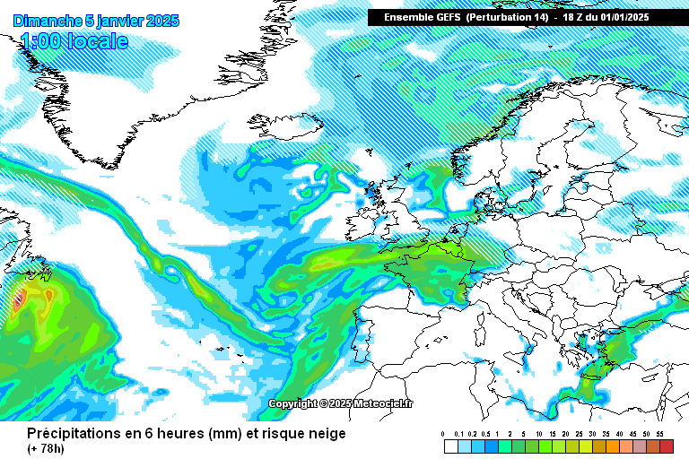 metjeffuk's tweet photo. Looking at all the options on the table and the GEFS 78h puts the low well south giving a snow event just for southern and SW England what a mess watch this space !! https://t.co/okVxrivIVo
