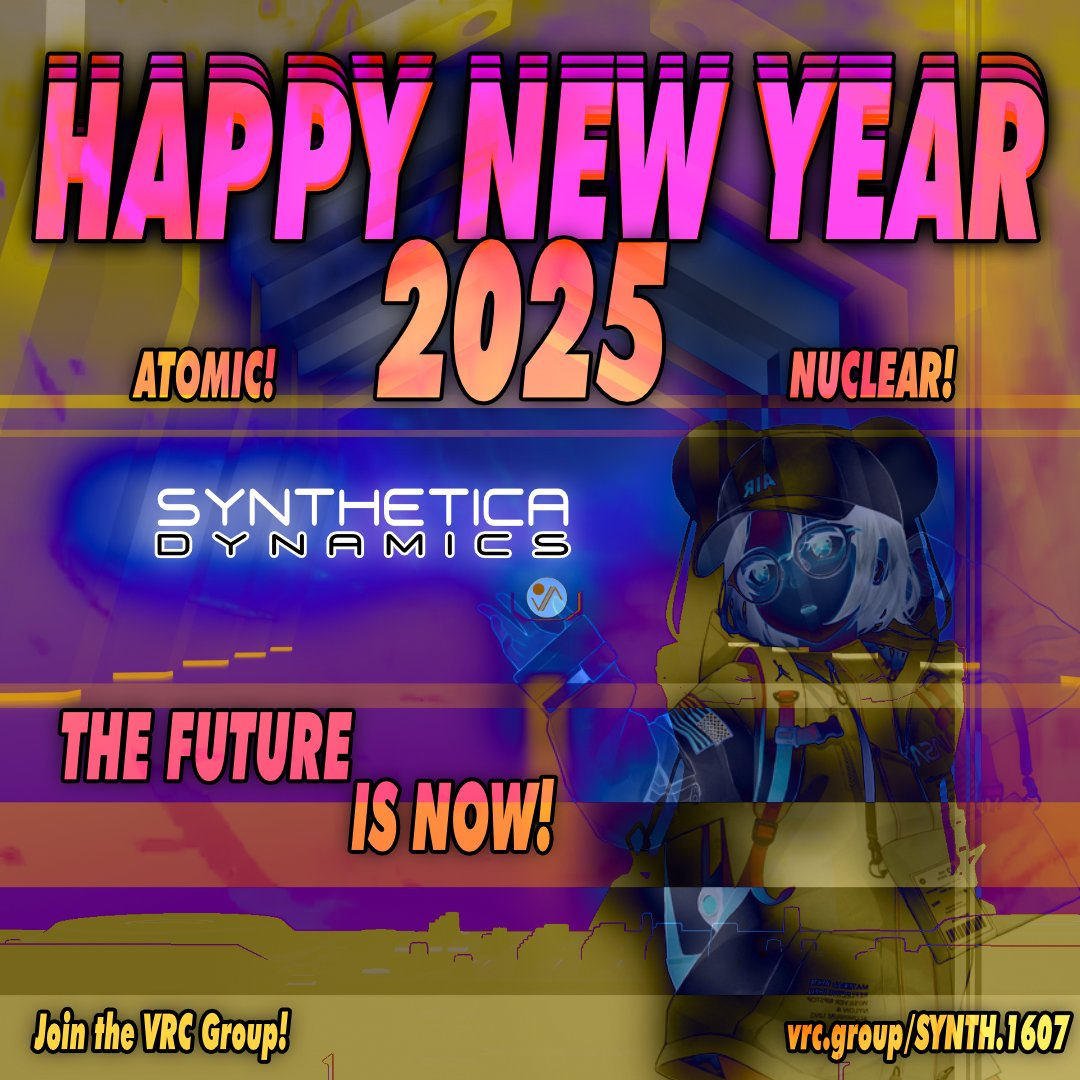HAPPY NEW YEAR!!!! 2024 was amazing but we are VERY happy to move onto 2025 and launch new projects! The FUTURE is now everyone so lets start the year out! We hope that all of you have an amazing 2025 and thank you so much for being apart of our little corner of the internet!