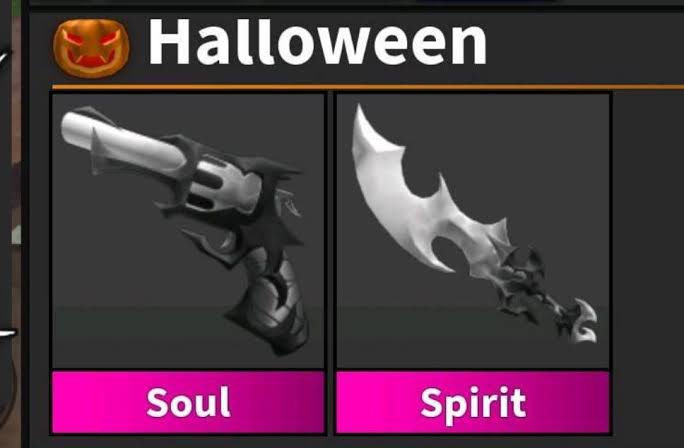 nyashikaneko's tweet image. Estou vendendo meu pack Spirit Soul no Murder Mystery do Roblox por 115 reais, acompanha arma e faca. Pagamento via pix
Interessados chamar na dm 🤍
#roblox #robloxtrade