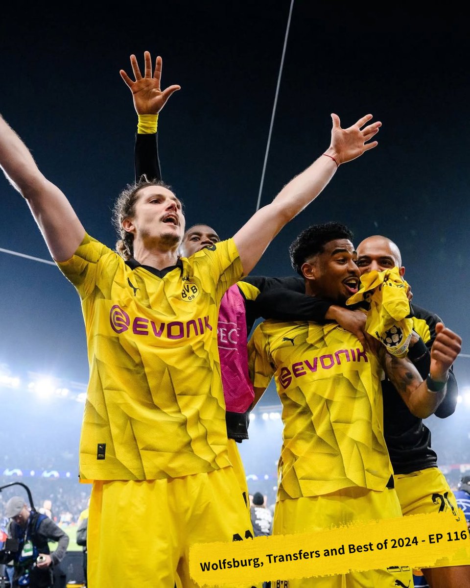thebvbpod's tweet image. NEW YEAR. NEW MERCH. NEW POD! 🎙️

🙌 First away win #WOBBVB
🔀 Haller to Utrecht
🦁 Malen to Villa
🌟 Best of 2024 #BVB

LISTEN 🎧 thebvbpodcast.com