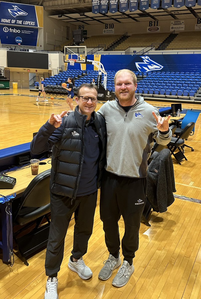 Marc Bauer (@coachmarcbauer) on Twitter photo Spent the last few hours with <a href="/JGreco12/">Jake Greco</a>. Heβs been a difference-maker for our student-athletes, coaches, and fans. π― Weβre going to miss Jake, but a new adventure awaits him <a href="/UNLincoln/">University of Nebraska-Lincoln</a>. From all of us <a href="/UNK_Athletics/">UNK Athletics</a>, we wish Jake all the best. #L4L #LopesUp Spent the last few hours with <a href="/JGreco12/">Jake Greco</a>. Heβs been a difference-maker for our student-athletes, coaches, and fans. π― Weβre going to miss Jake, but a new adventure awaits him <a href="/UNLincoln/">University of Nebraska-Lincoln</a>. From all of us <a href="/UNK_Athletics/">UNK Athletics</a>, we wish Jake all the best. #L4L #LopesUp