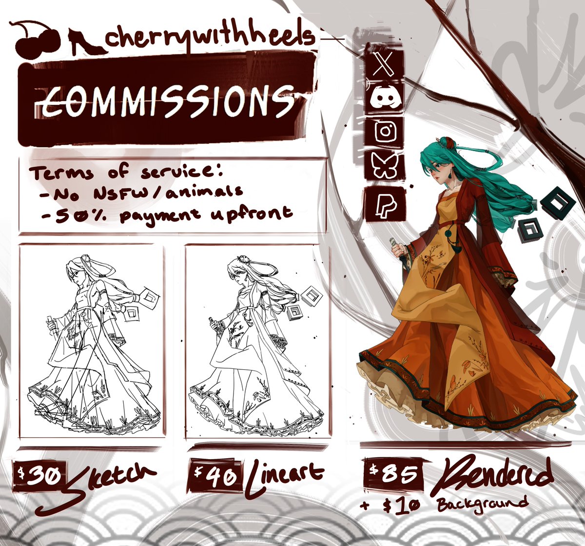 Cherry - Comms open! tweet media