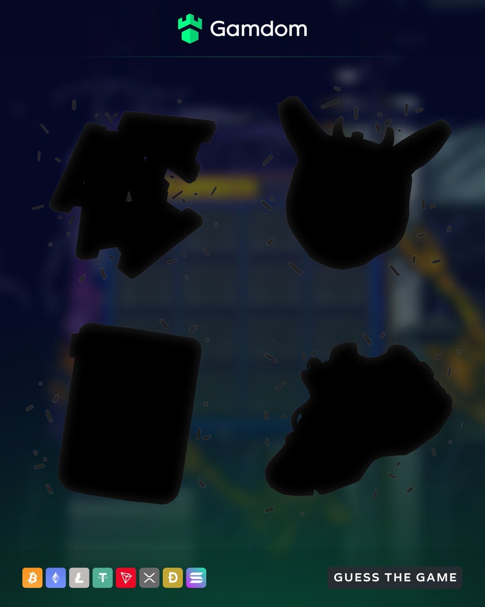 Can you guess the mystery slot game from these silhouettes? 🕵️‍♂️

Drop your guess with your userID &amp; 🔁 for a chance to win FREE spins! 🎰