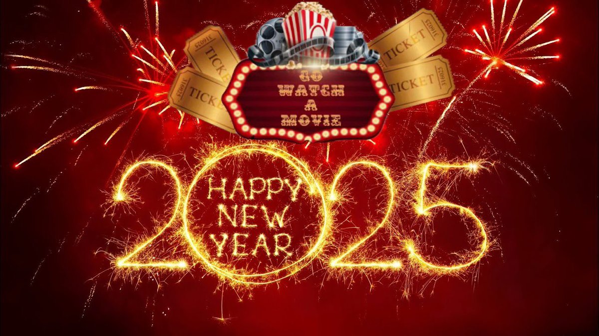 A #HappyNewYear2025 from us here at Go Watch A Movie!!