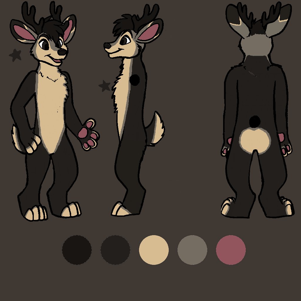 Hey, I'm new to X/Twitter

Here is my fursona!

His name is Deerster