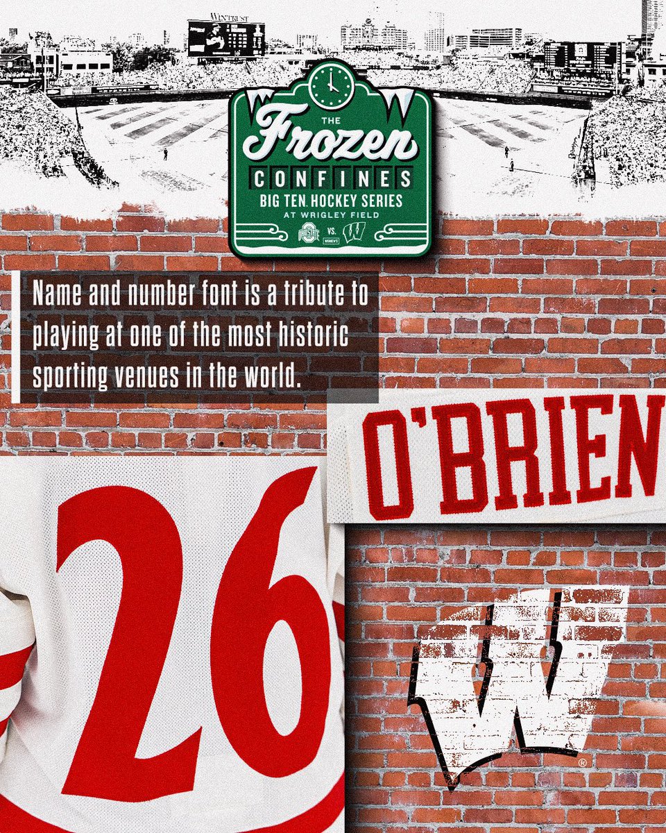 Take a closer look at our alternate uniforms that we will debut on Saturday! 

#OnWisconsin || <a href="/UnderArmour/">Under Armour</a>