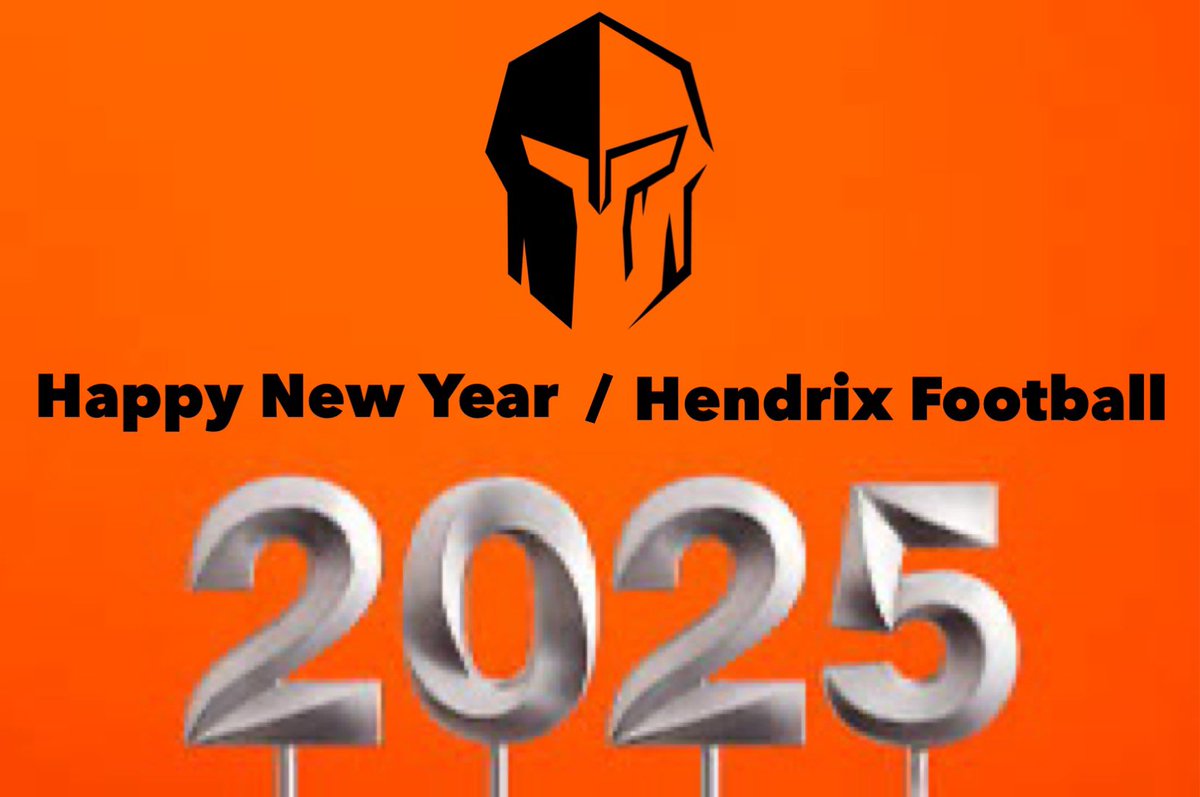 Happy New Year from <a href="/HendrixFootball/">#WeAreWarriors</a> #2025