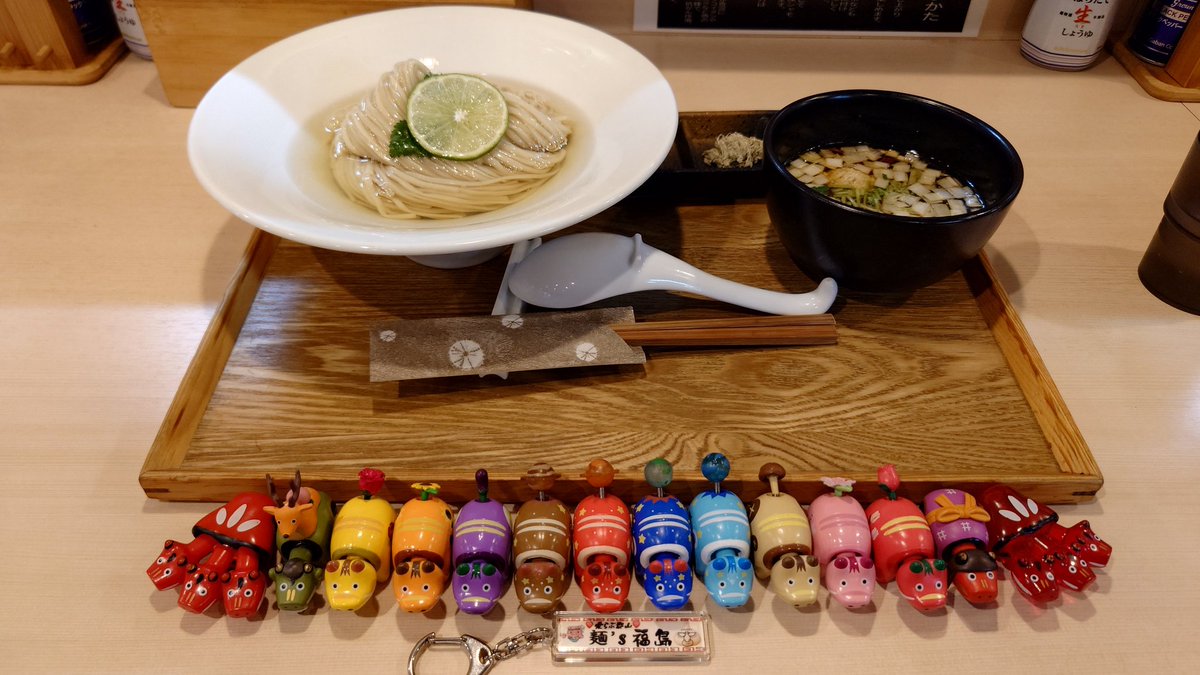 jun_hashimoto01's tweet photo. 郡山市
#麺処隆
#昆布水つけ麺醤油 https://t.co/NlNrm50KxG