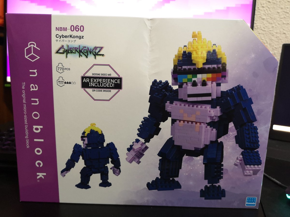 Finally arrived!
What a great way to start the new year!
Thank you <a href="/CyberKongz/">CyberKongz</a>!