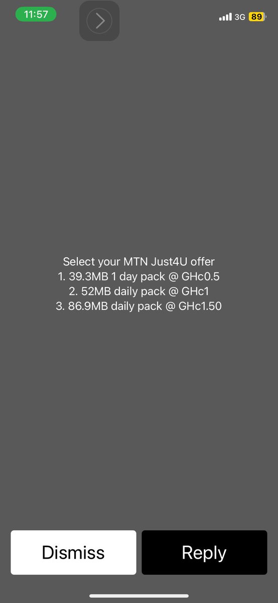 So <a href="/MTNGhana/">MTN Ghana</a> just decides to reset the just4u bundles on he 1st of January...
Cool cool