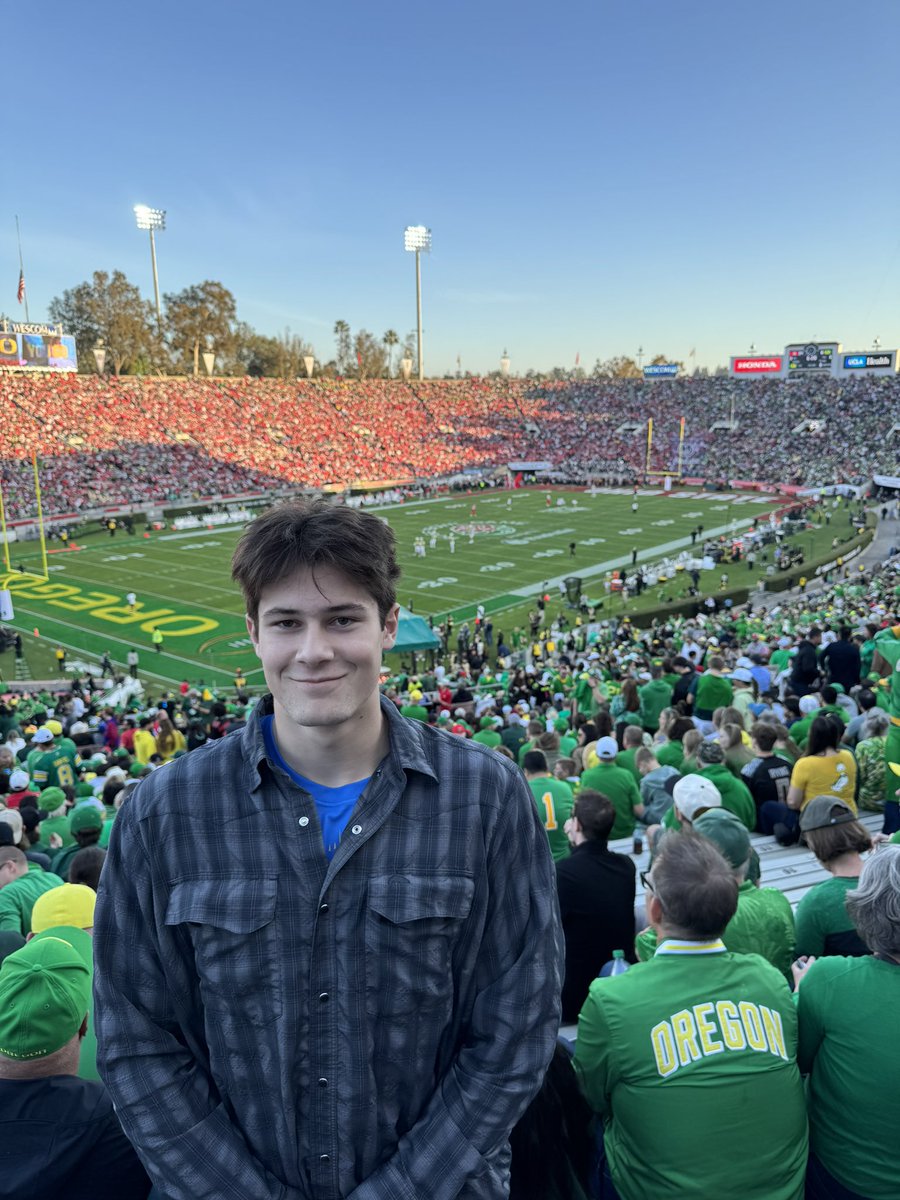 Awesome time at the Rose Bowl!