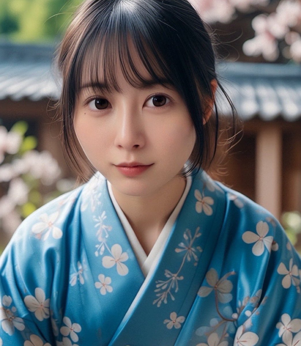 あおいお着物👘
赤色とどちらがお好きですか？😌✨