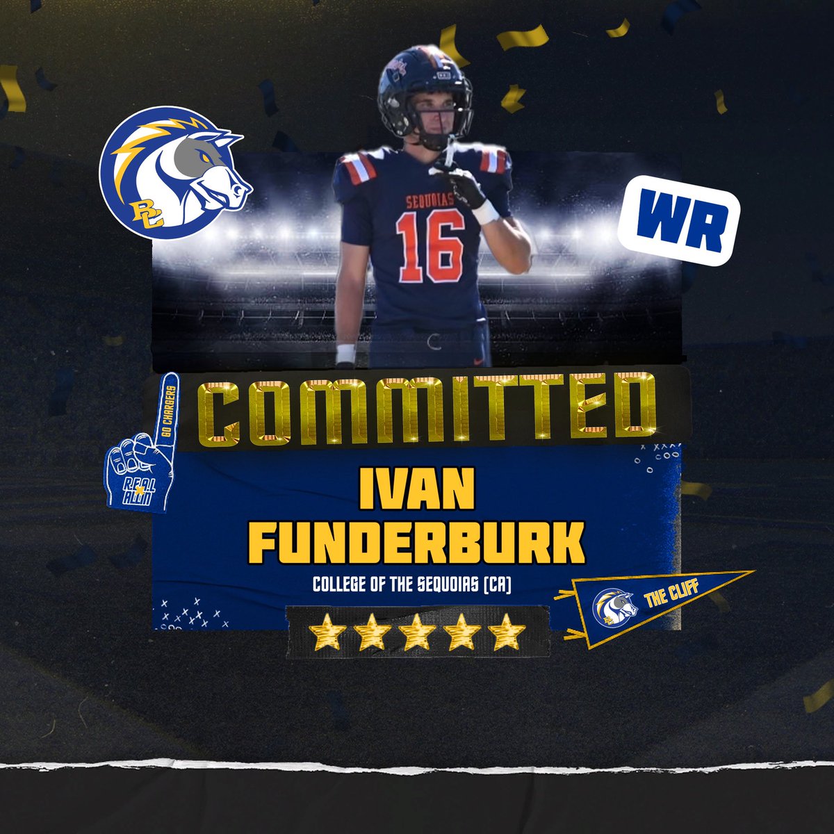 Ivan Funderburk (@ifunderburk3) on Twitter photo After careful consideration and talks with my family, I’m humbled to announce my commitment to Briar Cliff University! #JUCOPRODUCT
<a href="/CoachLaDage/">Shane LaDage</a> <a href="/coach_ruizz/">Mason Ruiz</a> <a href="/Coach_Mendonca/">Coach Mendonca</a> <a href="/Coach1Gonzalez/">Hector Gonzalez</a> <a href="/coach_elliott88/">Aaron Elliott</a> <a href="/Mason_Hughes/">Mason Hughes</a> After careful consideration and talks with my family, I’m humbled to announce my commitment to Briar Cliff University! #JUCOPRODUCT
<a href="/CoachLaDage/">Shane LaDage</a> <a href="/coach_ruizz/">Mason Ruiz</a> <a href="/Coach_Mendonca/">Coach Mendonca</a> <a href="/Coach1Gonzalez/">Hector Gonzalez</a> <a href="/coach_elliott88/">Aaron Elliott</a> <a href="/Mason_Hughes/">Mason Hughes</a>