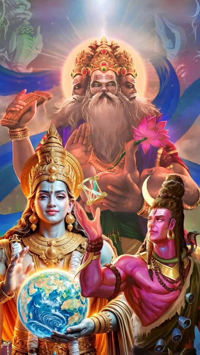 एक बार भगवान विष्णु, शंकर और ब्रह्मा के बीच एक संवाद शुरू हुआ। यह संवाद था संसार में एक न्याय अधिकारी को जन्म देने का। यह संवाद तब शुरू हुआ जब देवों और असुरों के बीच लगातार युद्ध हो रहा था।