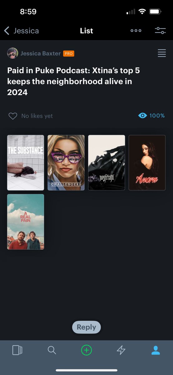 PaidInPukePod's tweet image. Our picks for the best films of 2024. Challengers and A Real Pain are on all our lists! What a fantastic year in cinemaaaaaahhh!