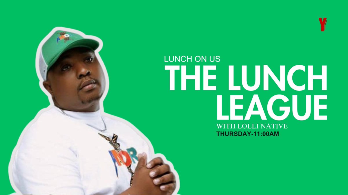Lolli_Native's tweet image. Live on @Yfm 11:am today 
#TheLunchLeague
Hosted by @TulzMadala 

#BhuddaOftheYear