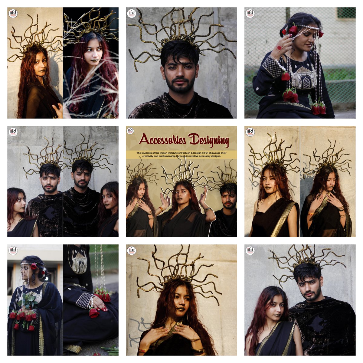 iifdedu's tweet image. Our fashion students showcase their talent with stunning accessory designs, blending innovation with style.

. . . Call us at +91-9041766699 for admissions, curriculum, etc. queries...

#designjourney #studentcreations #accessorydesign #creativeexpressions #roses #vlog #Nift