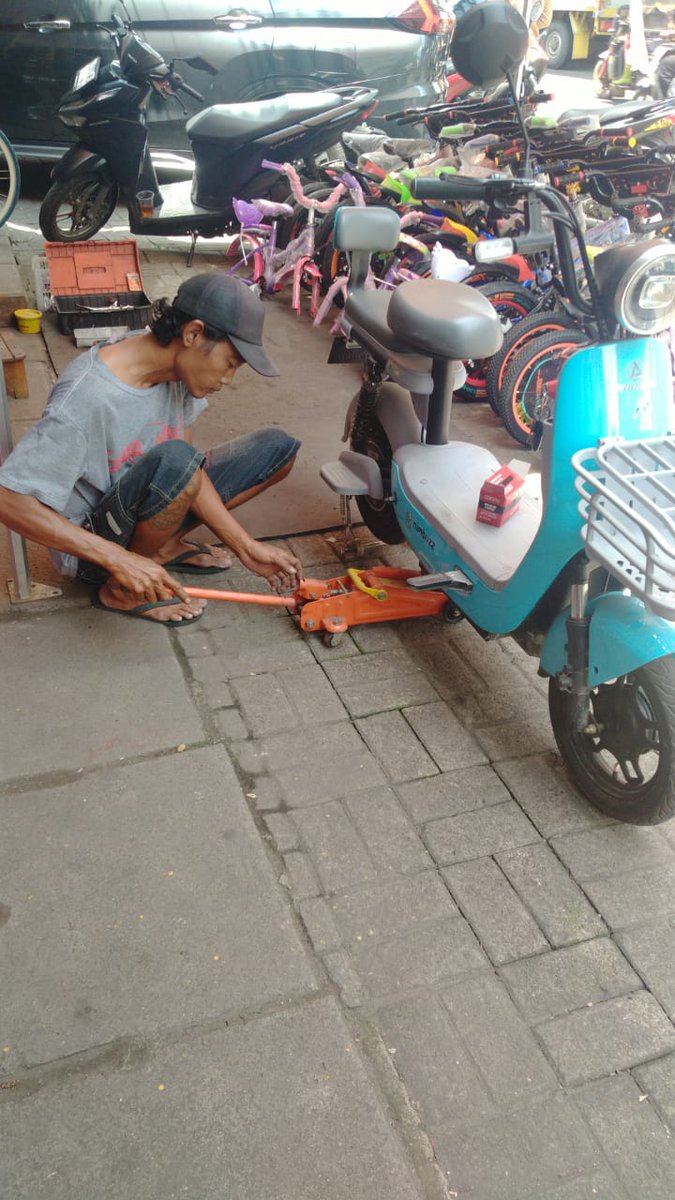 Service dulu si baby blue