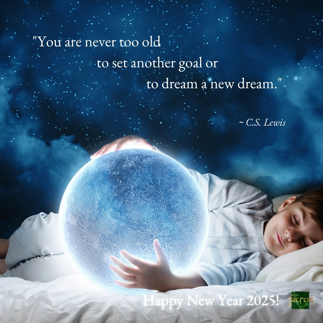 Happy new year, filled with possibilities and new beginnings! 
Wishing you an artful beginning to the year: dream big, create boldly, and never forget the incredible power of your imagination.