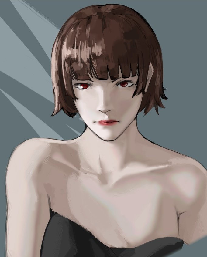 wiwiwiwi29's tweet image. #MakotoNiijima #P5Royal
