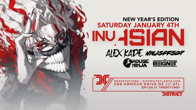 sonnshinerr's tweet image. GET IN ON THE FUN 💃🏾 come through to District Atlanta to celebrate the new year!! 
USE CODE SUNSHINE FOR $$ OFF
 INVASIAN FIRST SATURDAY 🤩 #sonnshinerr #districtatlanta #invasian 

eventbrite.com/e/invasian-tic…