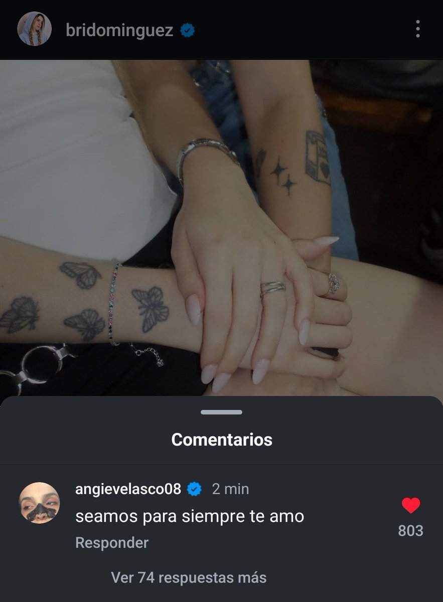 lauferraa13's tweet image. Por mi madre naci, por brangie muero