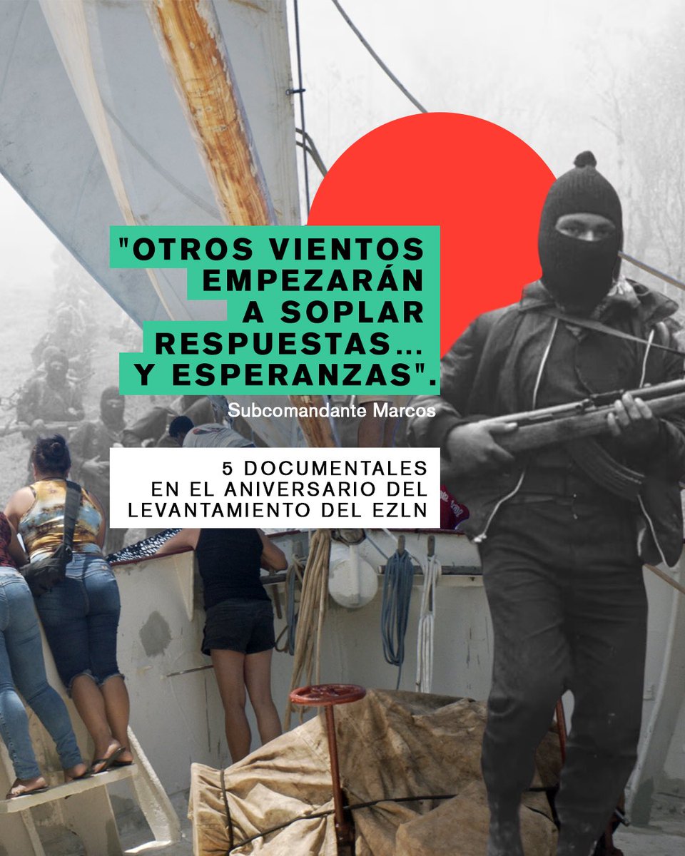 ✊🏾 ¡31 años del EZLN! ✊🏾

5 documentales que narran la resistencia del movimiento: 

🧵🧵🧵