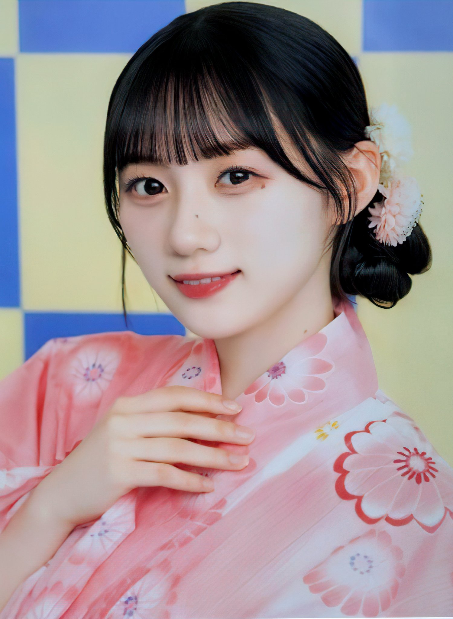 乃木坂46 川崎桜 生写真 浴衣 2025 座りヨリ レアポ（乃木坂46