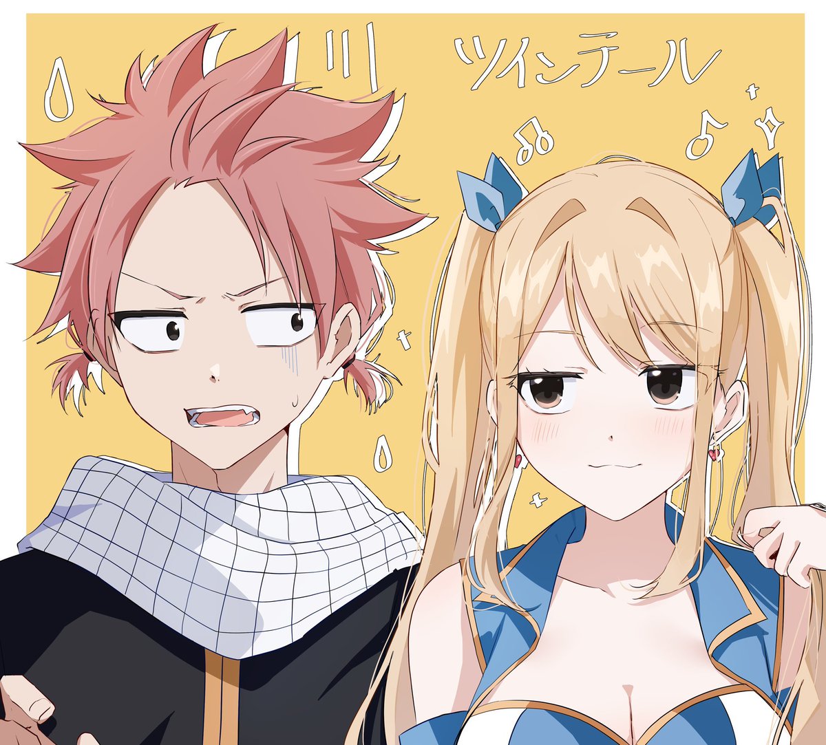 FA_mame_j's tweet image. あけましておめでとうございます❣️

今年もナツルーをたくさん描くぞ✨️