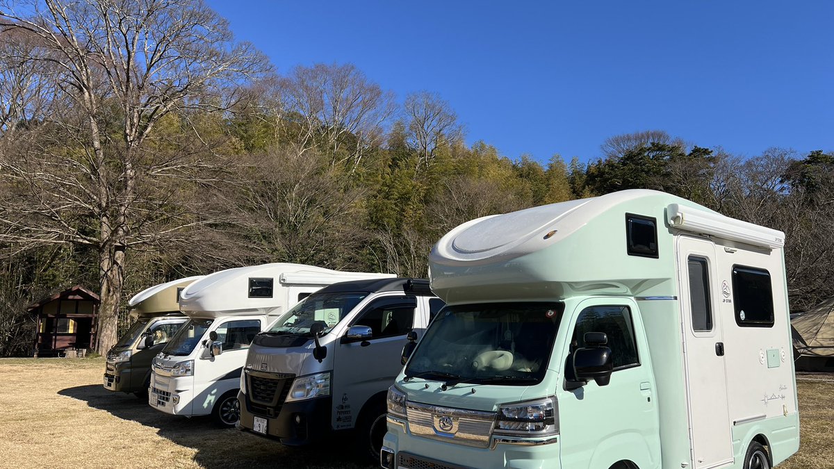 新春キャンプ　初手から最高なーーーー！