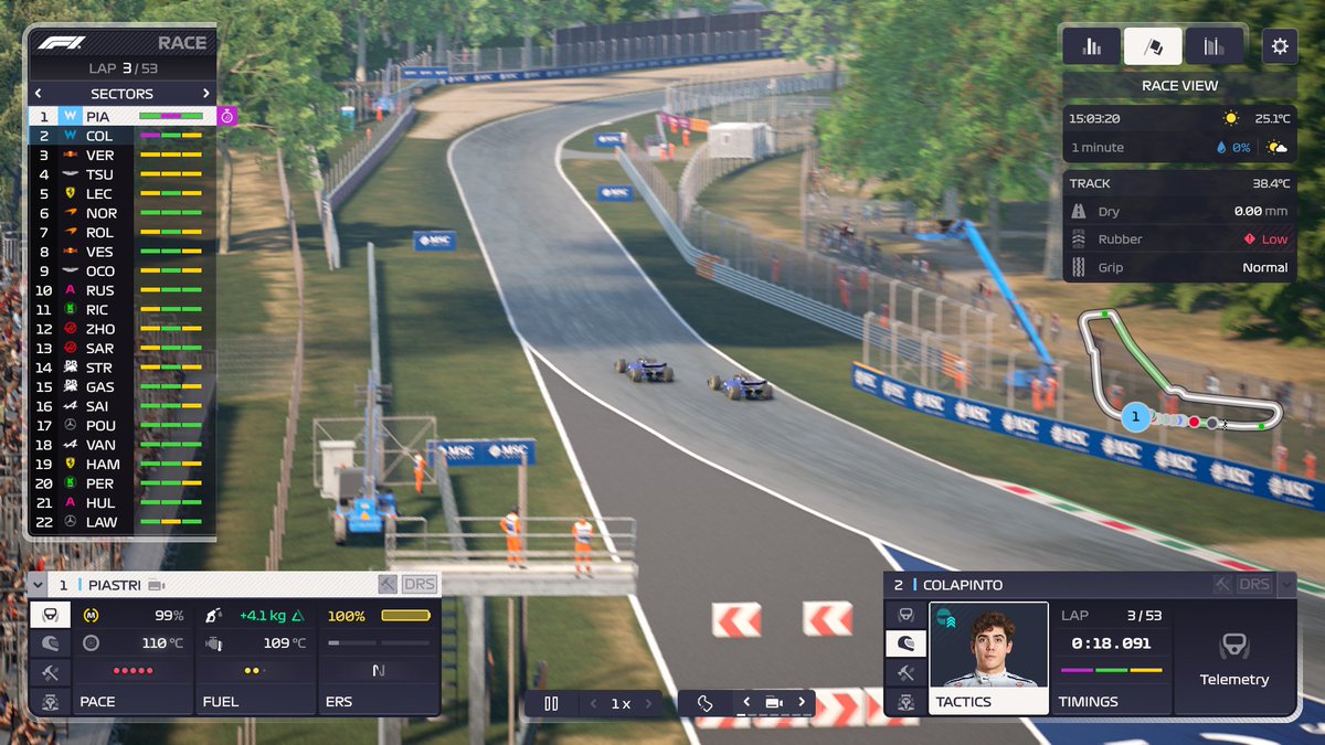 Sacandolo campeon a colapinto en el 2026 (En el f1 mgr 24 hah)