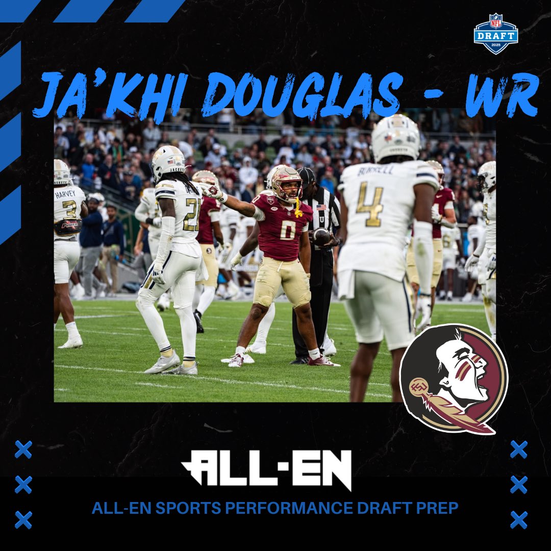 On a mission 🚀 Welcome to the #WeALLEN family <a href="/FSUFootball/">FSU Football</a> WR <a href="/jakhidouglas/">khi</a>. We are looking forward to helping you prepare to play at the next level #WeALLEN #NFL #NFLDRAFT