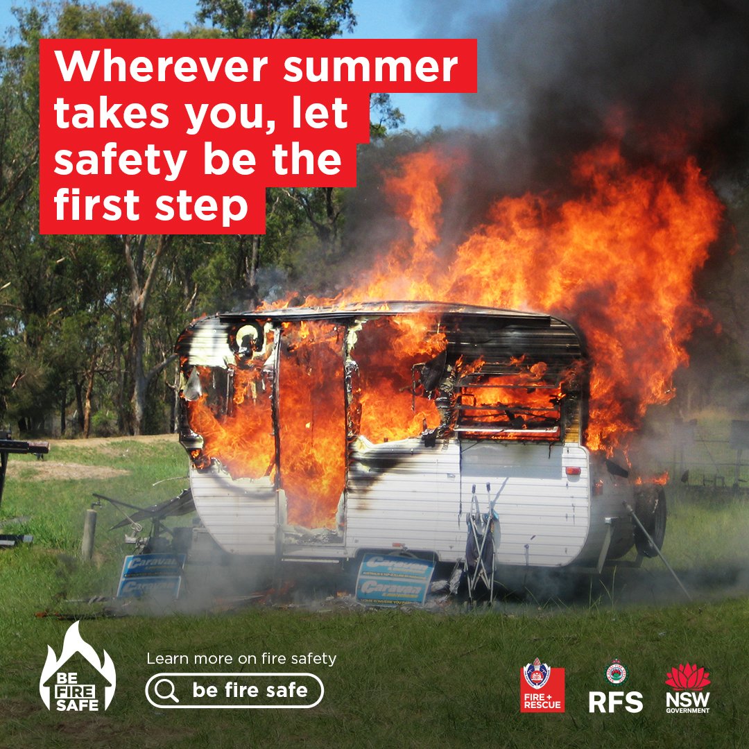 FRNSW_RS3's tweet photo. Wherever you are this summer, make safety your first step. Ensure there is a working smoke alarm within your accommodation, and create an escape plan specific to your stay. #SummerSafety #BeFireSafe #HomeAndAway

https://t.co/G5a8dxSsHL

#FRNSW https://t.co/yUw93dPa3h