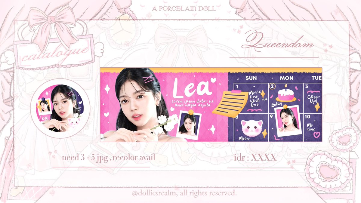 dolliesrealm's tweet image. 🎀🧺 help repost? terima kasih! #zonauang

Haii, met tahun baru! Lulu hari ini bawa 4 anak baru yang akan menjadi katalog layout baruku! Lulu juga ingin mencari model dan kinci untuk keempat anakku ini. Drop foto, nick dan copal kamu iyaa. Pls info aku mau jadi🐇 katalog manaaa.