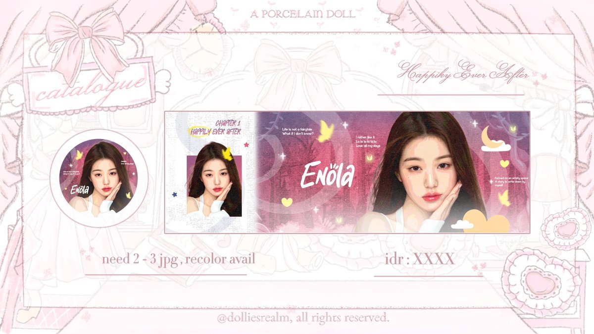 dolliesrealm's tweet image. 🎀🧺 help repost? terima kasih! #zonauang

Haii, met tahun baru! Lulu hari ini bawa 4 anak baru yang akan menjadi katalog layout baruku! Lulu juga ingin mencari model dan kinci untuk keempat anakku ini. Drop foto, nick dan copal kamu iyaa. Pls info aku mau jadi🐇 katalog manaaa.