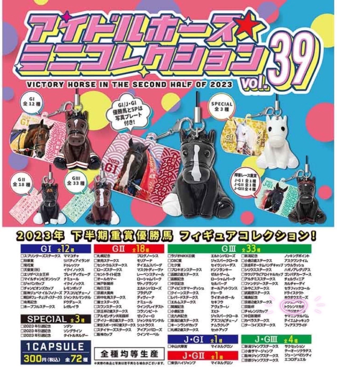 アイドルホースミニコレクションvol.40セット - メルカリ