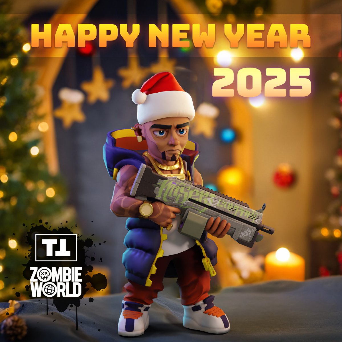 🎉Happy New Years!🎉
2025 is going to be a big year for Trillionaire Thugs 🚀
Here’s to new beginnings, exciting updates, and continued growth for our community. Stay tuned, stay hyped, and let’s make 2025 legendary 💎 #Trillionairethugs #NewYear2025 #Web3Gaming