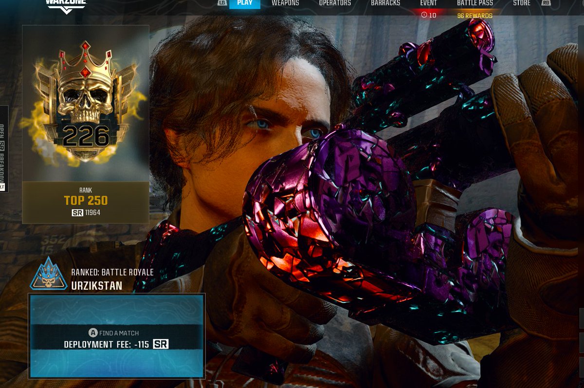 T250 legit console/pc player #warzonerank