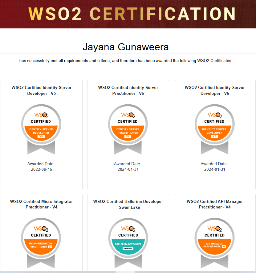 JGunaweera's tweet photo. I’m thrilled to share that I received some swags for my contributions to @ballerinalang  Hacktoberfest 2024!🎉I also achieved 12 WSO2 certifications this year with 11 completed in 2024. This journey has been filled with challenges and growth and thanks to everyone who helped🧡 https://t.co/Z8nz8sj1TT