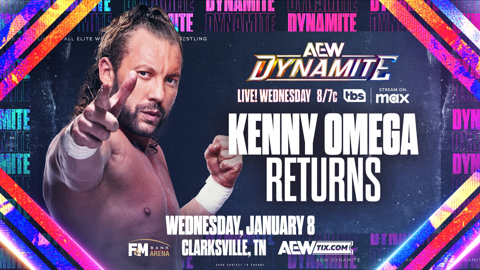 Jan 8, 2025 AEW Dynamite Live Thread Kenny Omega Returns MJF Appears