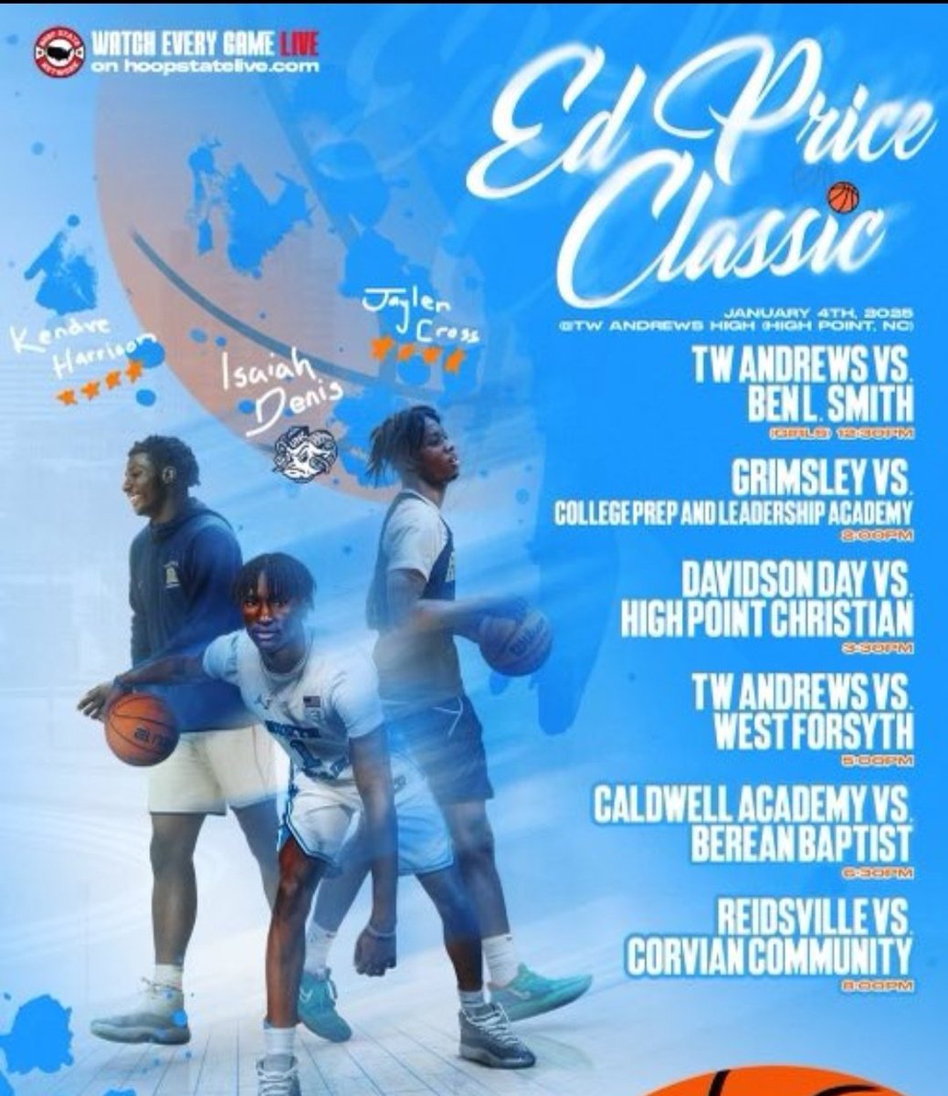 Ron Murphy (@bballmurphy23) on Twitter photo Welcome to 2025! <a href="/CAtheltics/">Corvian Athletics</a> basketball appreciates opportunity to compete. Thanks <a href="/WilsonPrepHoops/">Wilson Prep Basketball</a> <a href="/TheHoopState/">Hoop State Network</a> & <a href="/KoachIrv/">Irvin Turner</a> Welcome to 2025! <a href="/CAtheltics/">Corvian Athletics</a> basketball appreciates opportunity to compete. Thanks <a href="/WilsonPrepHoops/">Wilson Prep Basketball</a> <a href="/TheHoopState/">Hoop State Network</a> & <a href="/KoachIrv/">Irvin Turner</a>