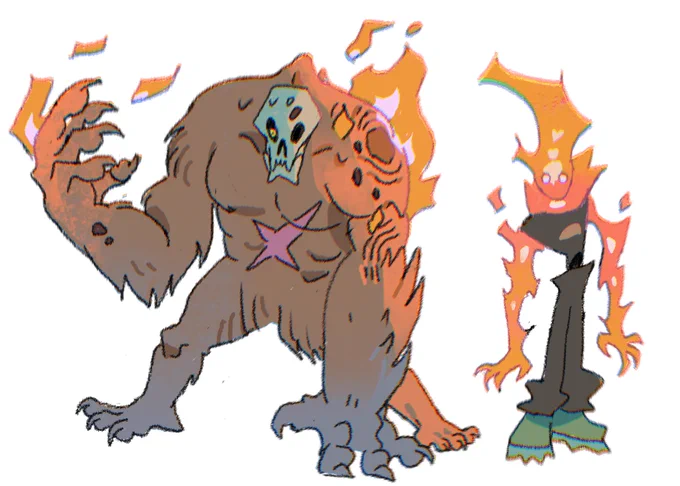 I wanna redraw these guys I think they're neat 