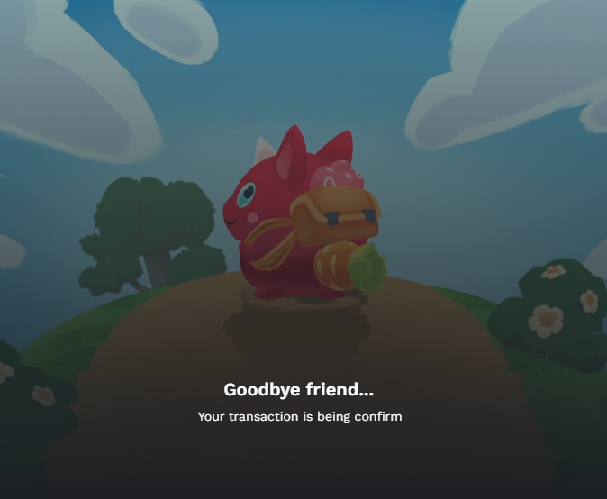 Omg iniciamos 2025 y ya despedimos a un Axie por una misión... liberado el primero de enero... será recordado!

🫂🌟🫂🌟🫂🌟🫂🌟🫂🌟

#axieInfinity #ronin