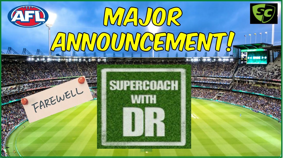 Supercoach_DR's tweet image. G'day guys! I have a major announcement to make regarding my YouTube channel in 2025 and beyond. Feel free to check it out below ✌
youtu.be/xoLDwIG-t3M
#AFL #Supercoach