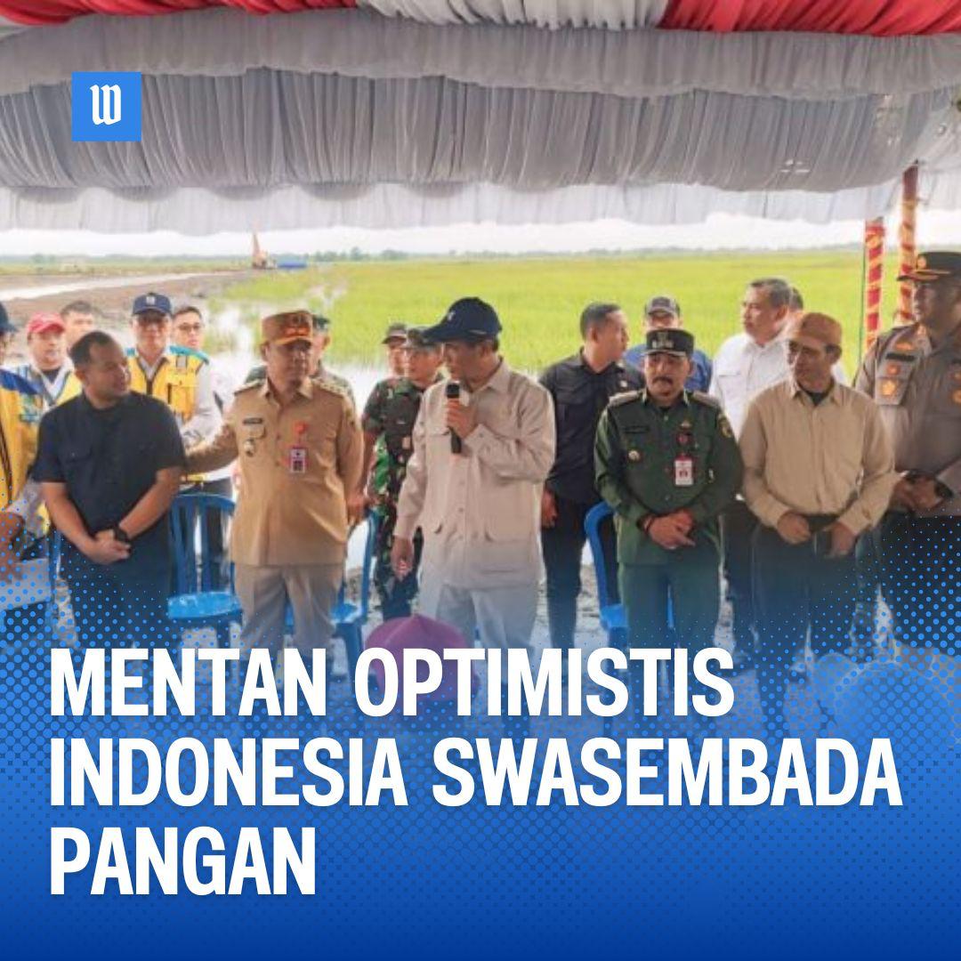 resisten8's tweet photo. Pemerintah berkomitmen kuat untuk mewujudkan swasembada pangan sebagai langkah strategis dalam menjaga ketahanan pangan nasional dan mendukung kemandirian ekonomi. #KedaulatanPangan https://t.co/Dv3cpkaClX